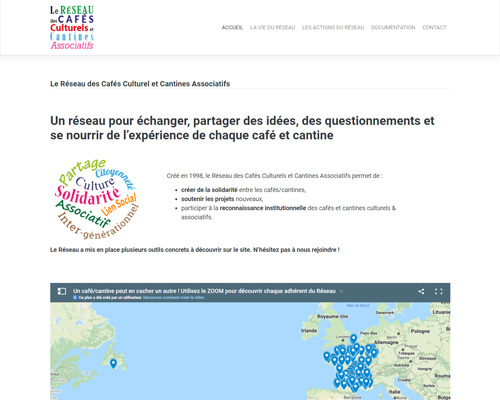 Le réseau des cafés culturels et cantines associatifs